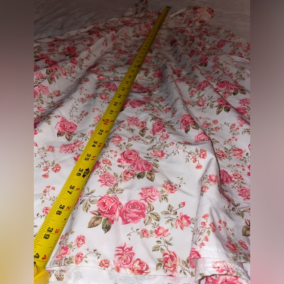 Rose Floral Bustier Waist Shaper Dress - Picture 3 of 7